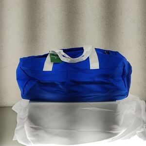 Halara Duffel Bag Womens One Size Blue Polyester Travel Gym Weekender Tote Large